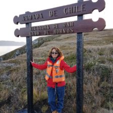 Donna a Capo Horn Chile